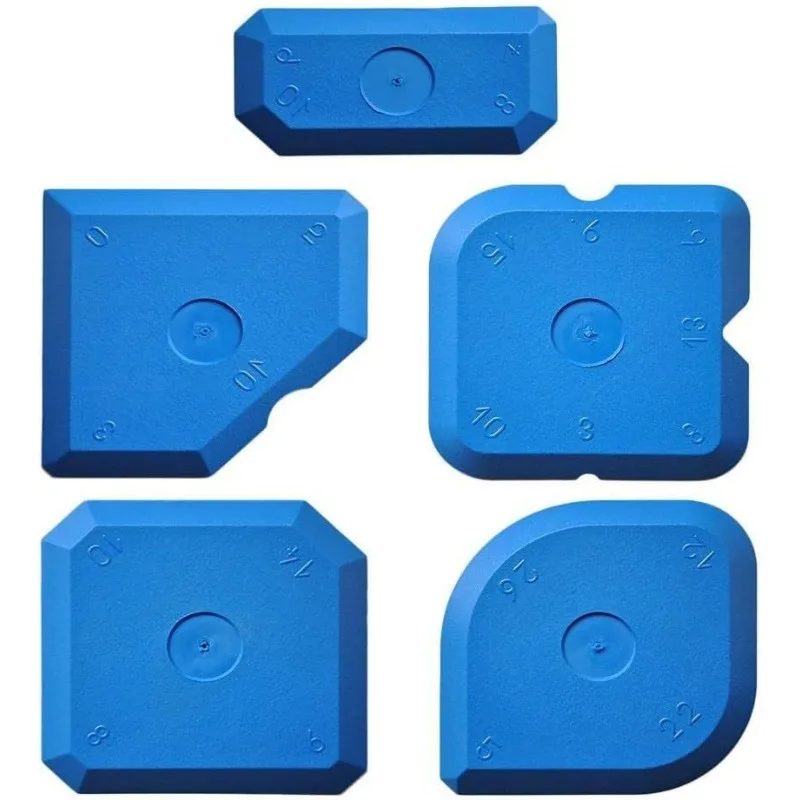 Car Scraper Tool Kit Grouting Set Smoothing Trowel Grout Remover Silicone Joint Filler Smoothing Spatula for Sealant Cleaning