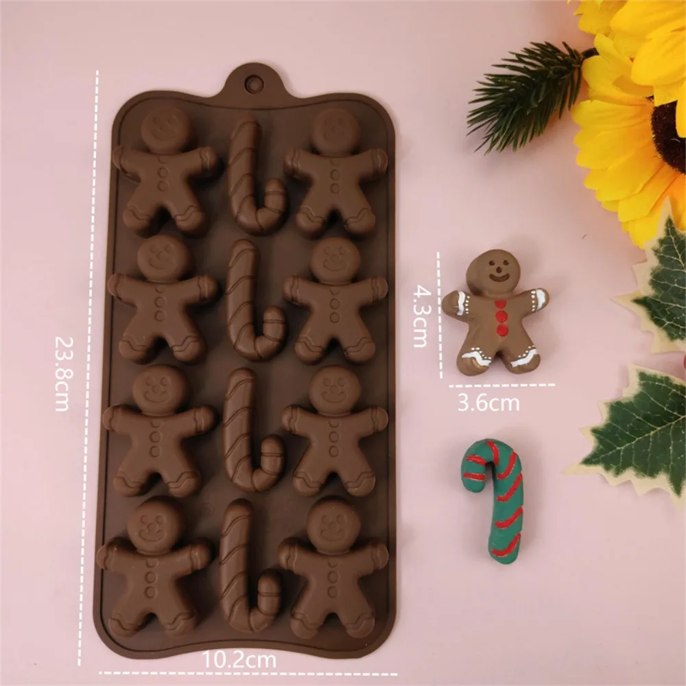Set 2 Moldes Silicona Navidad - Formas Papá Noel, árbol, Estrella, Etc., Sin BPA, Apto Para Horno Y Congelador