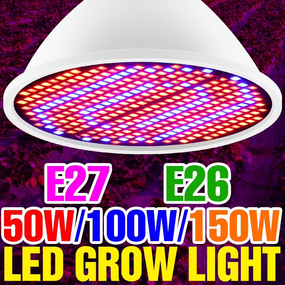 Plant LED Grow Light Bulb Full Spectrum Phytolamp Indoor Flower Seeds Hydroponics LED Phyto Lamp For Plant Cultivation Growbox