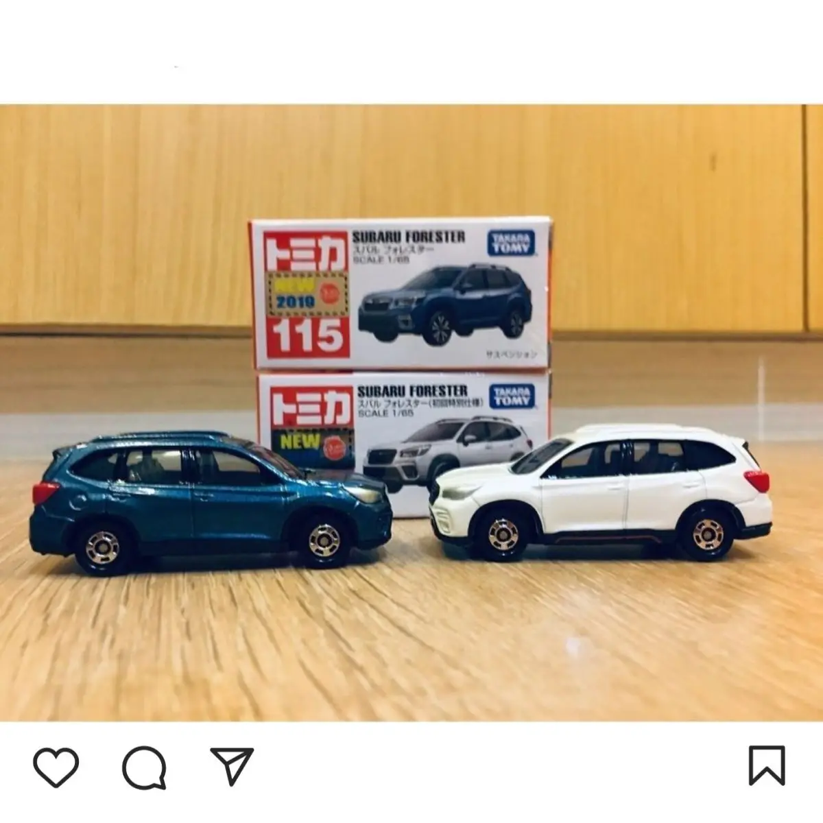 New TOMY Subaru Forester 115 Alloy Car Diecasts & Toy