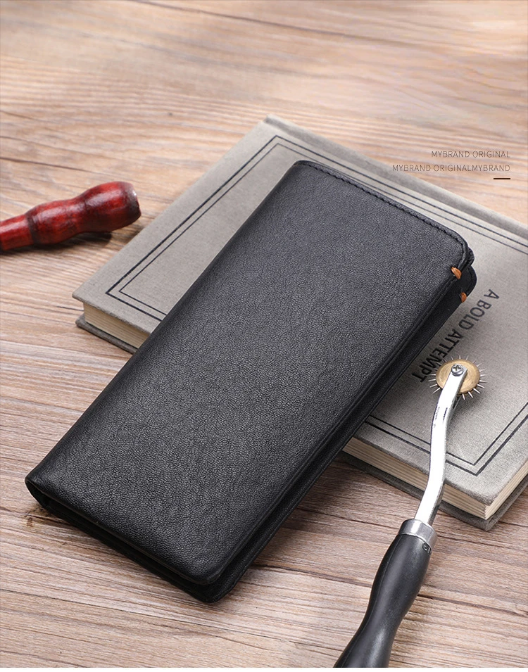 Portadocumenti Auto In Pelle - 4 Scomparti Per Carta Grigia E Patente - Foto 4