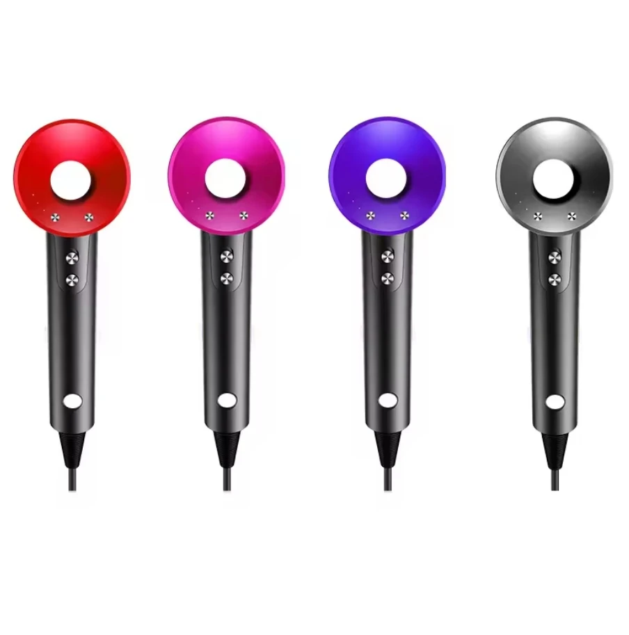 Vendita Calda 5 In 1 Portatile Senza Foglie 1:1 Originale Disones Super Sonic Asciugacapelli Saloni Professionali Ionico A Parete