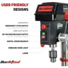 12 INCH 6.2A Professional Bench Drill Press, 3/4HP Powerful Benchtop Drill Press, Variable Speed Drill Press 4