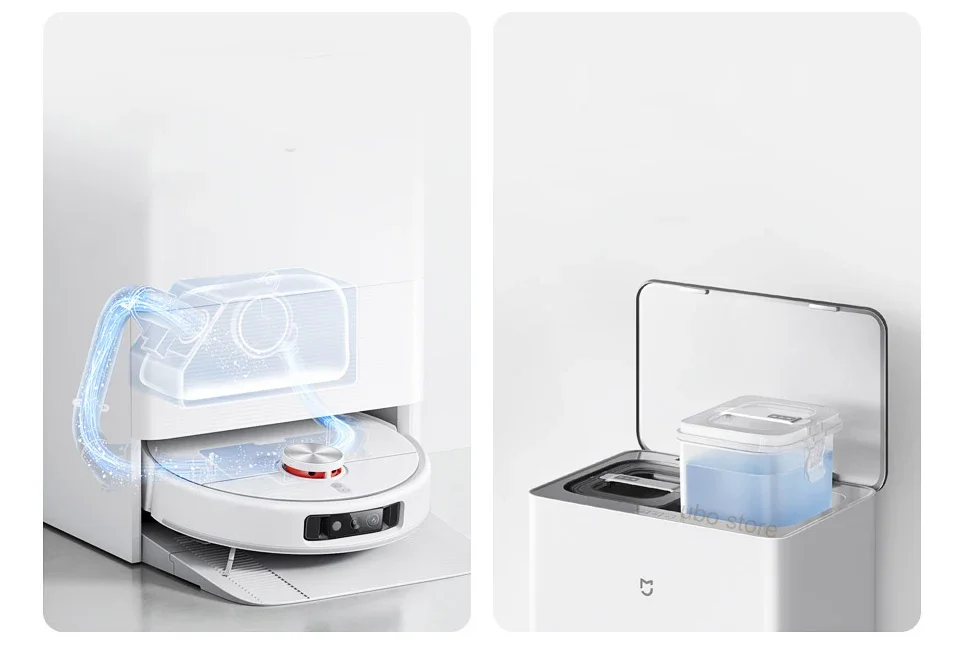 Description Picture 6 of itemRobot Vacuum Mop M30 PRO Home Cleaners C107 Auto Dirt Disposal Machine Hair Cut Self Cleaning Dust MIHOME App