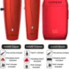 Trimmer 3-in-1 Barber Kit | Clipper, Trimmer & Crunch Foil Shaver | Men's Professional Beard Trimmer, Brushl 4
