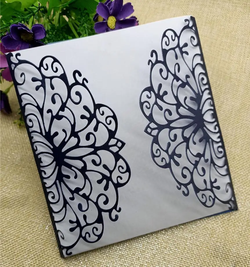 Greeting cards lace metal cutting dies cut die mold Scrapbook paper craft knife mould blade punch Embossing stencils template