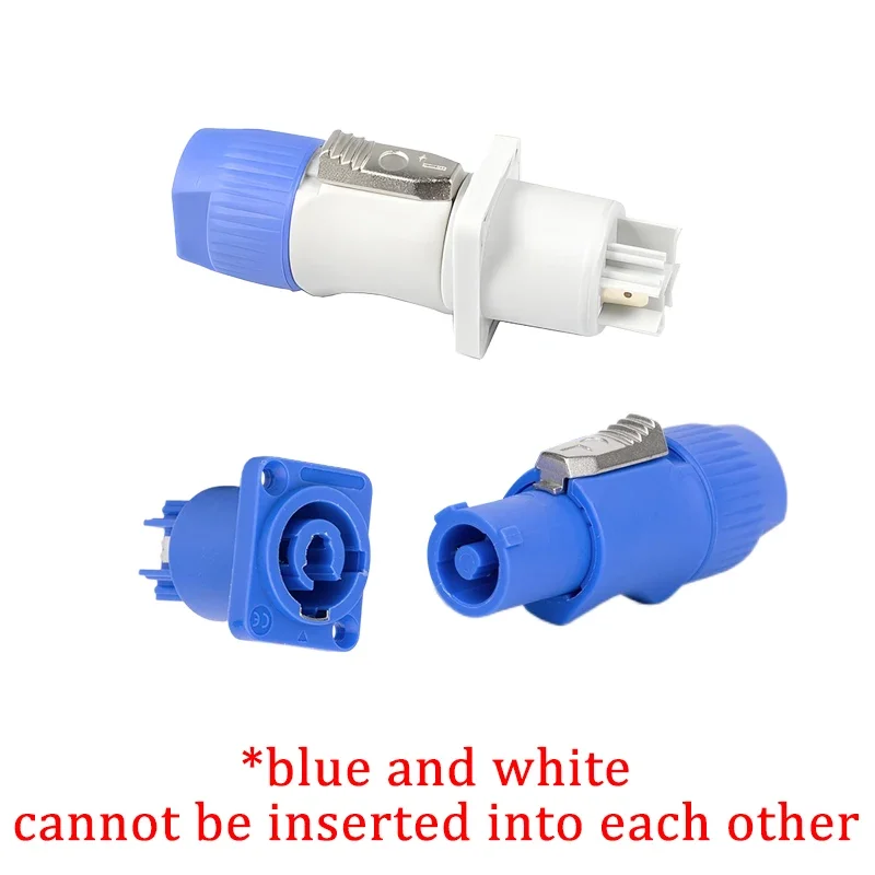 conector de alimentacao com alto falante led plugue 01