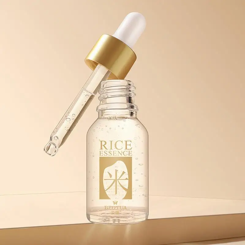 

15ml White Rice Serum Whitening Moisturizing Essence Anti Wrinkle Anti Aging Face Serum Fade Fine Lines Acne Treatment Skin Care