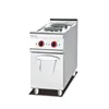 Commercial Cooking Stove Stainless Steel Kitchen Equipment Hot Plate Electric Stove 2 Burner With Cabinet 1