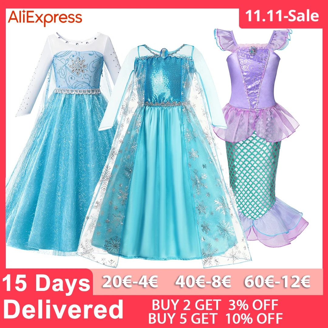 Disney frozen Elsa dress Authentic Costume extra netted silk slip and  tooling.