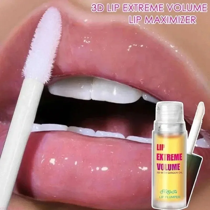 Long Lasting Lip Plumper Oil Serum Instant Volumising Essence Oil Repair Lip Fine Lines Increases Elasticity Sexy Lip Balm 2