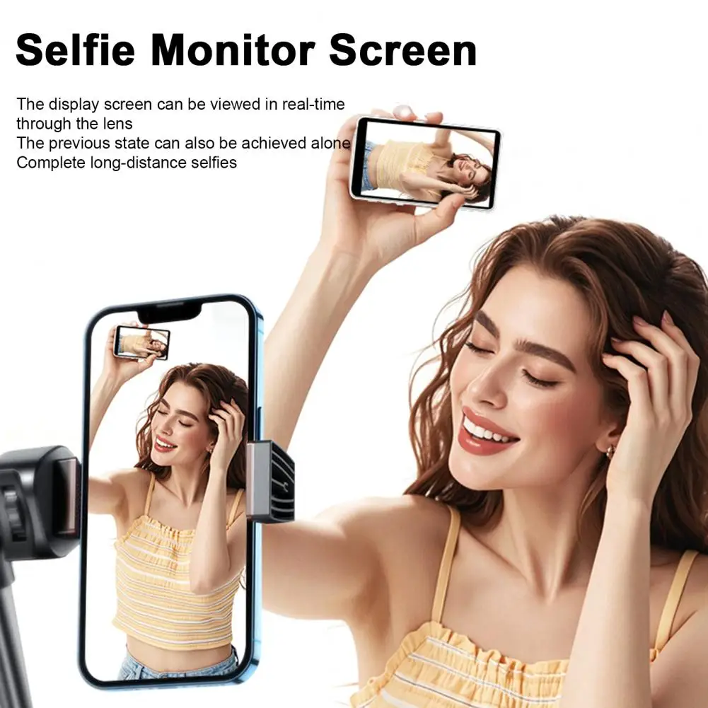 Magnetic Mount Vlog Selfie Monitor Screen Phone Wireless WiFi Bluetooth Connection Rear Camera Selfie Monitor Screen