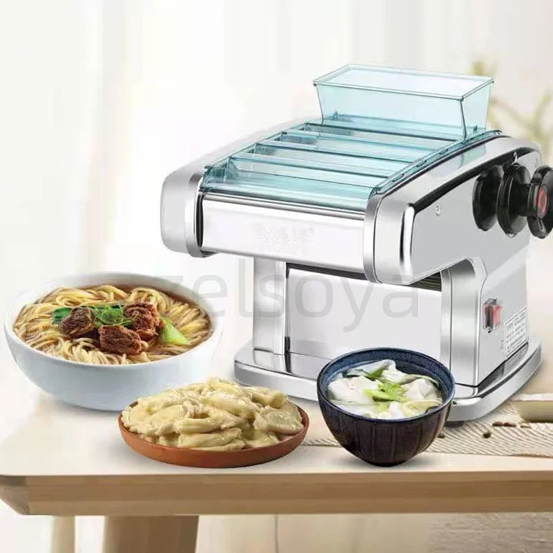 Household Electric Noodle Machine Small Automatic Commercial Stainless Steel Multi-function Rolling