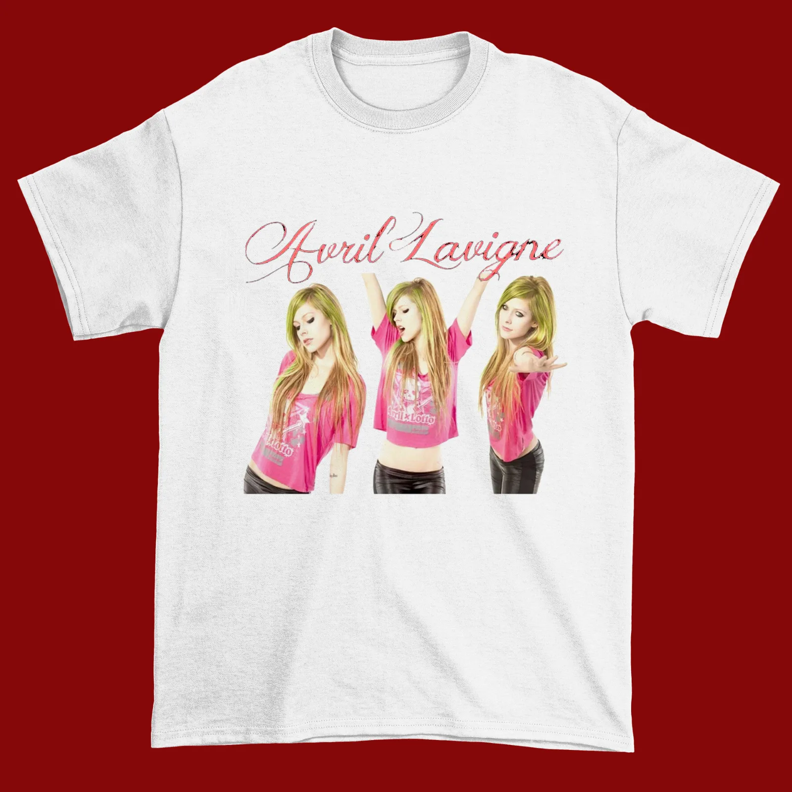 New Avril Lavigne Singer Music Cotton Black All Size T-Shirt Unisex Ag259