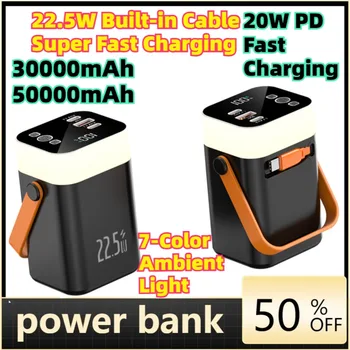 Power Bank PD 20W per iPhone, Laptop, Samsung, Xiaomi, Ricarica Rapida, Stazione di Ricarica Portatile con Grande Capacità della Batteria