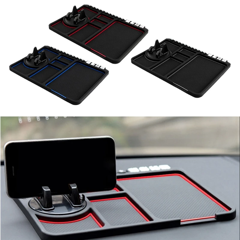 

Grip Pad for Car Dashboard Sticky Mat for Smart Phone Sunglass K