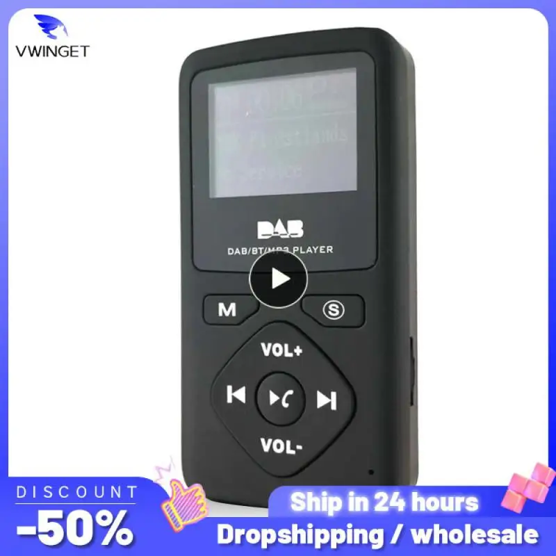 

Портативный цифровой аудио DAB/DAB + FM-радио наушники MP3 плеер DAB-P7 Pocket DAB радио