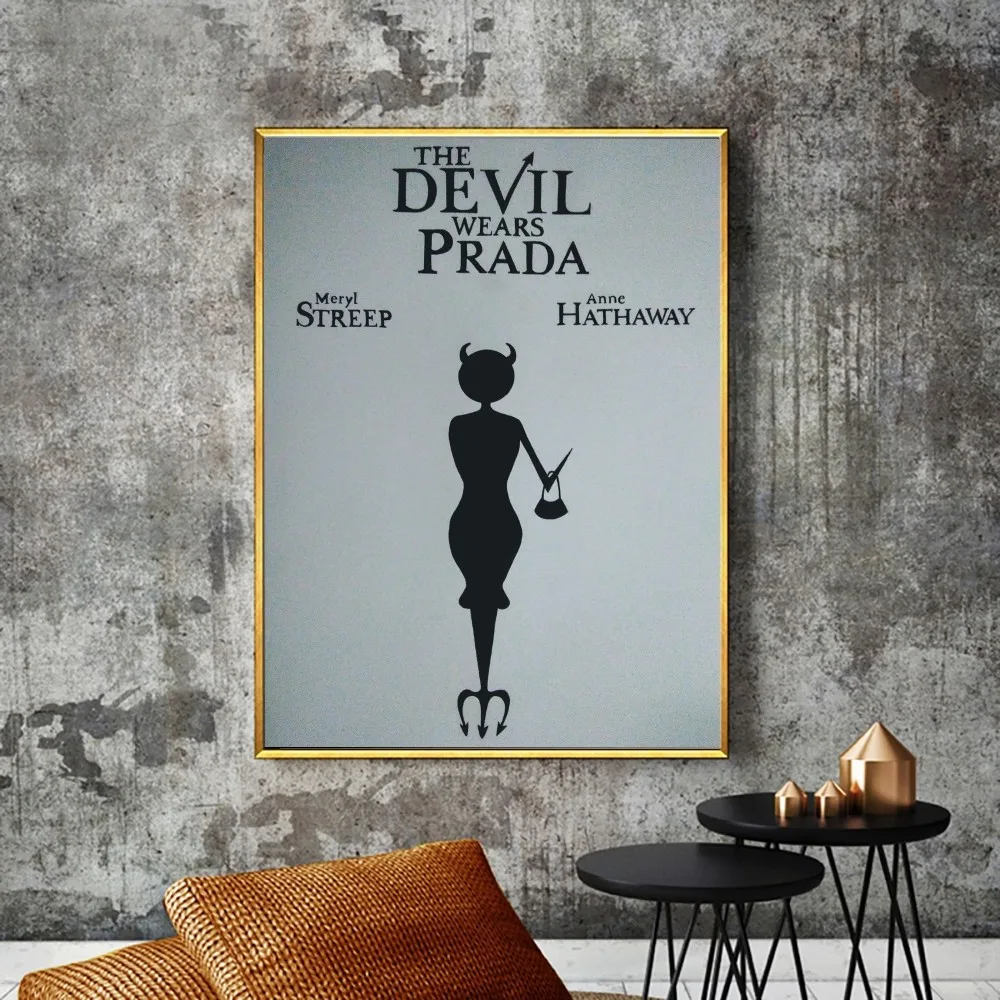 thumbnail image 1 of Póster de la película El diablo viste de Prada, impresiones artísticas para dormitorio, oficina, sala de estar, pintura de pared, decoración del hogar, pegatina, 1 of 5