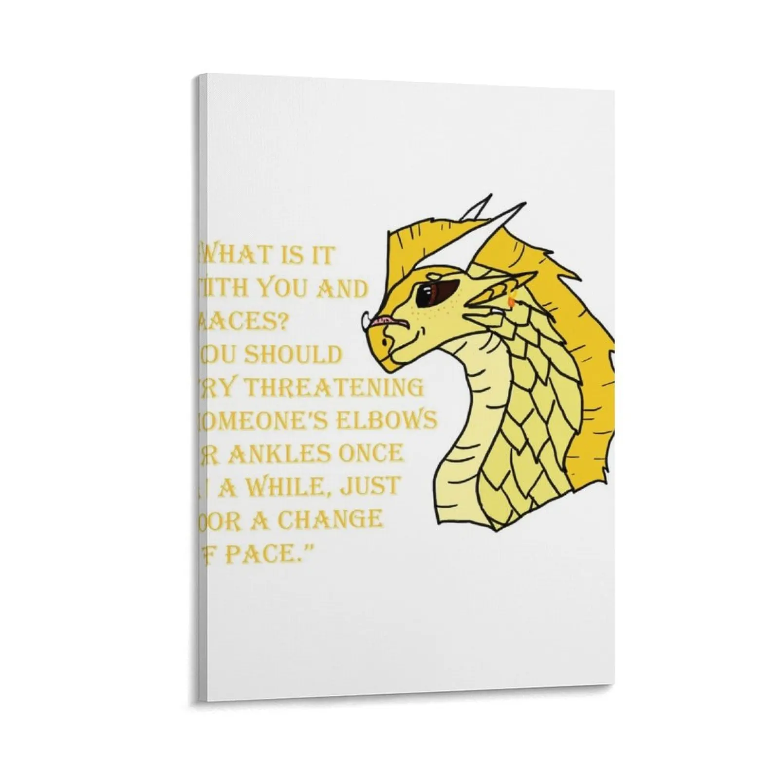 

Qibli Quote [OUTDATED!! SEE DESCRIPTION!!] Canvas Painting anime room decor Decoration