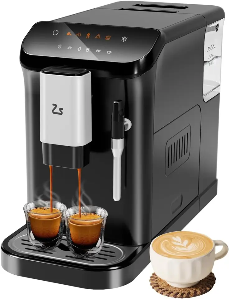 Fully Automatic Espresso Maker with Milk Frother