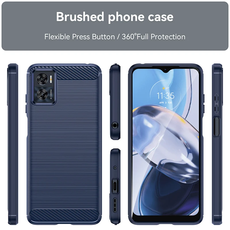 Luxury Shockproof Soft Silicone Phone Case with Bumper Cover