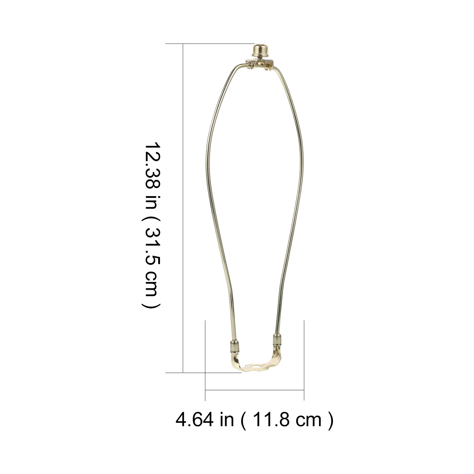 램프 하프 내구성 철 램프 쉐이드 홀더 테이블 플로어 라이트 교체 용 DIY 브래킷 램프 부품 키트 램프 쉐이드 어댑터