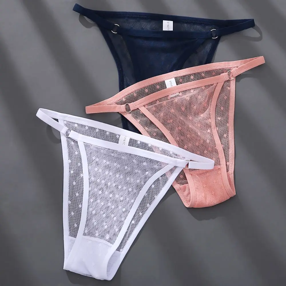 

Hollow Sexy Ladies Cotton crotch High Waist Bandage Lingeries Lace Briefs Mesh Panties Women Thong