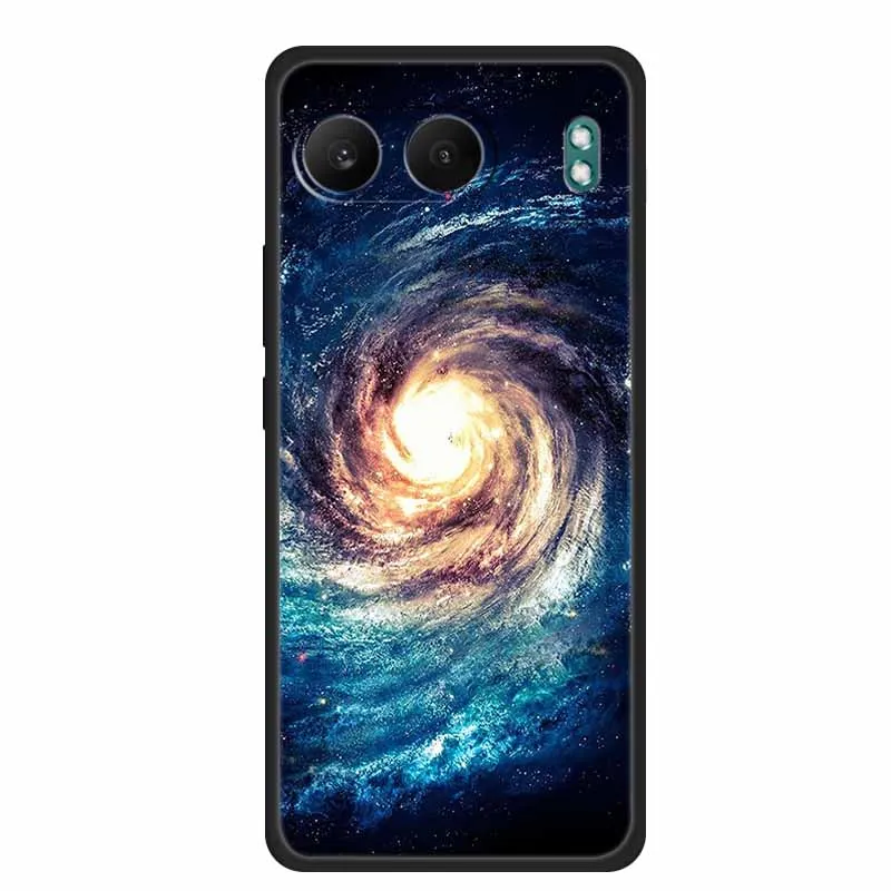 Astronaut Design Soft Silicone TPU Phone Case - Space-Themed Back Cover