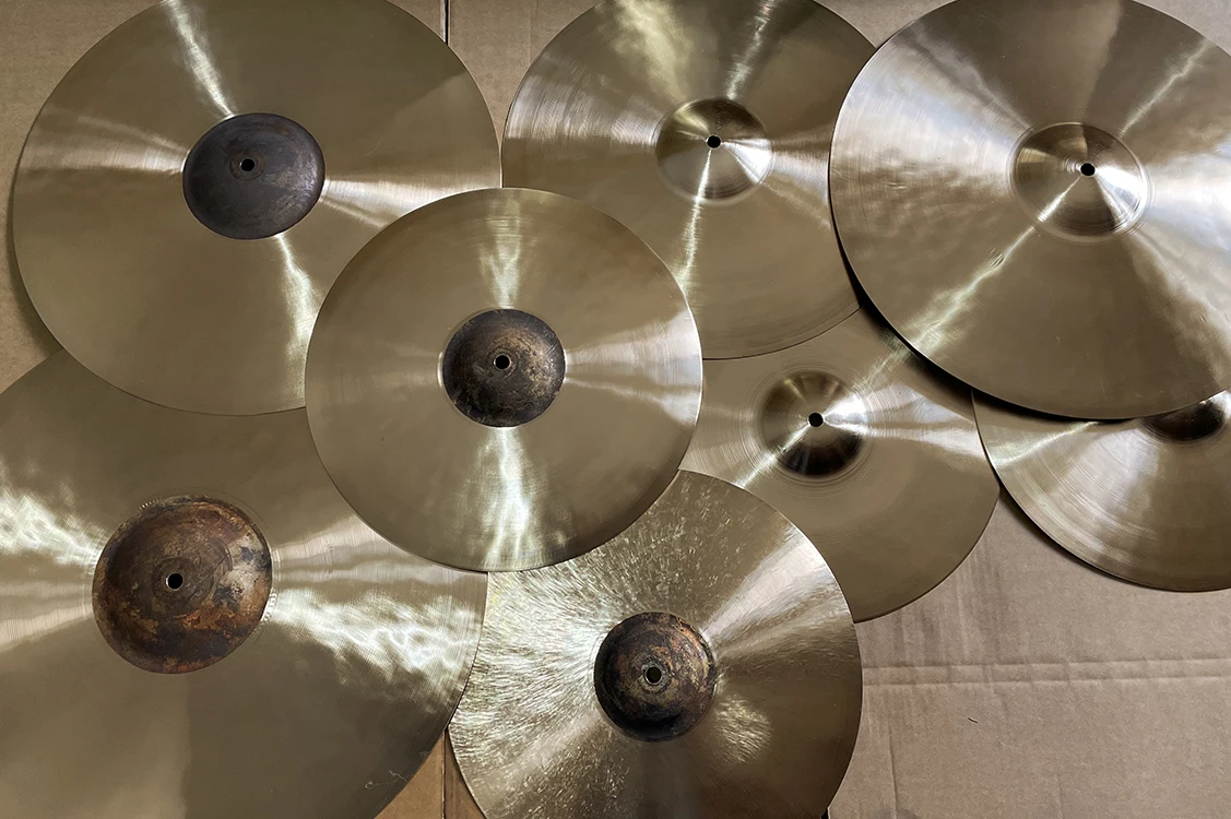 19 Inch Ride Cymbal B20 Handmade Cymbal for Jazz Drum Set