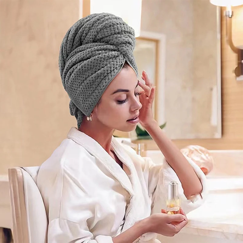 63x106cm Girl Hair Towel Microfiber is Super Absorbent Skin-friendly Soft Bath Towel For Adults and Children