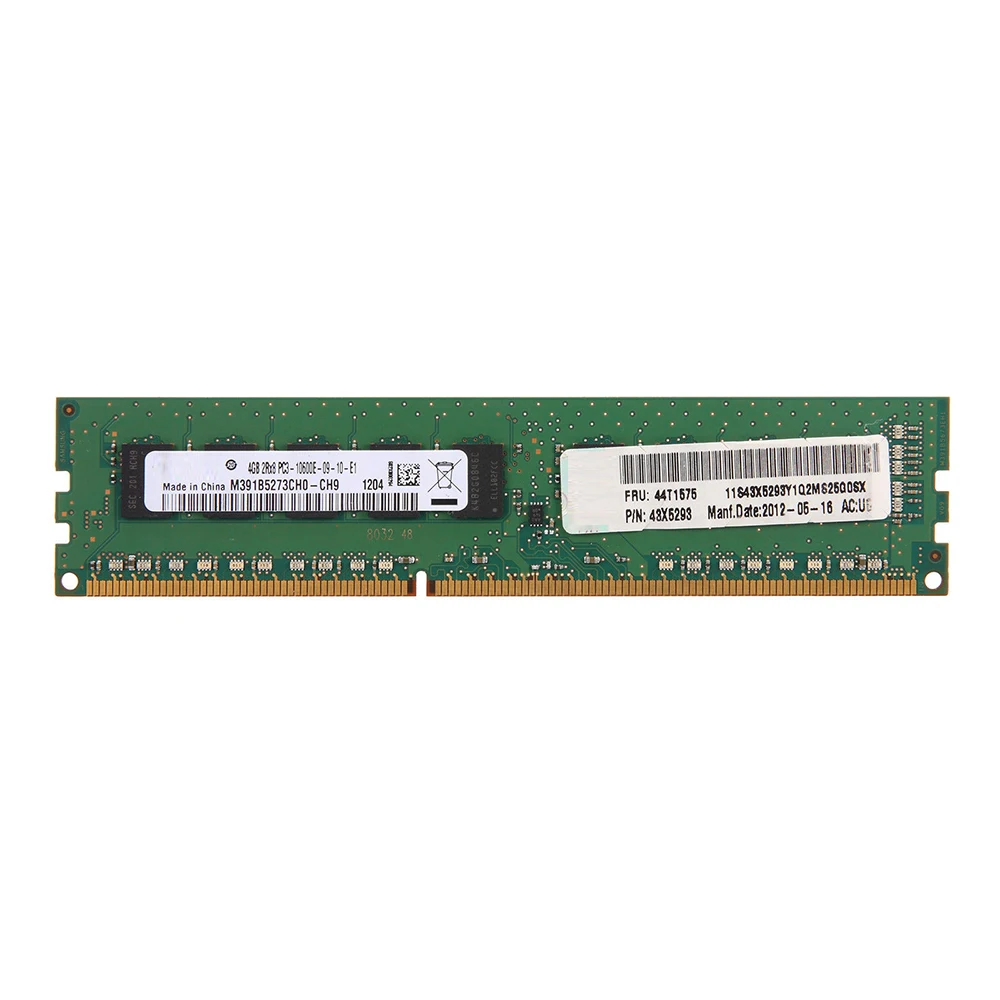 1PCS Server MemoryFor IBM RAM X3250 M3 X3250 X3530 M4 44T1575 44T1571 48X5293 DDR3 4GB 1333 ECC UDIMM 5 1PCS Server MemoryFor IBM RAM X3250 M3 X3250 X3530 M4 44T1575 44T1571 48X5293 DDR3 4GB 1333 ECC UDIMM - Image 3