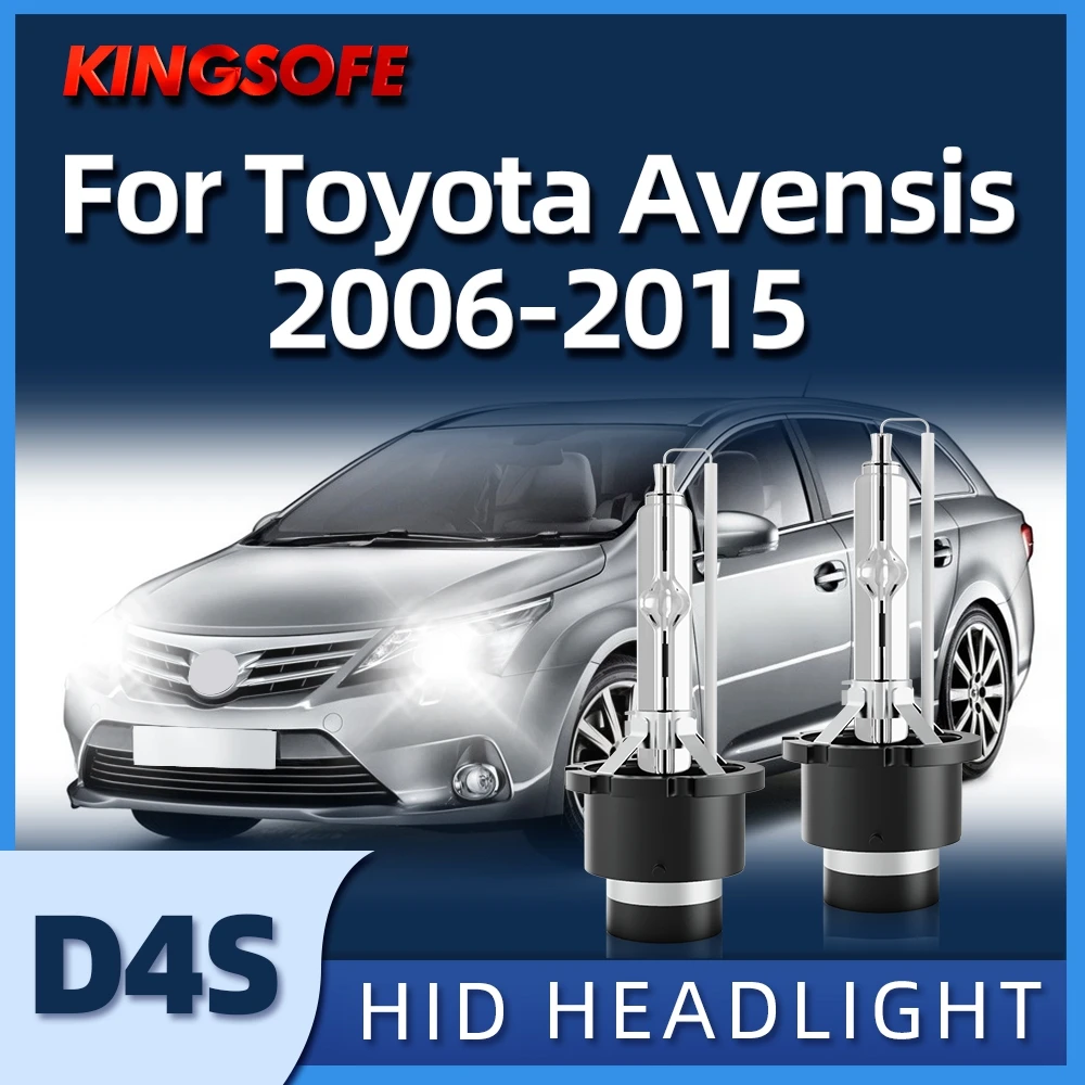 

KINGSOFE D4S 12V 35W HID Bulb Xenon Car Headlight For Avensis Toyota 2006 2007 2008 2009 2010 2011 2012 2013 2014 2015