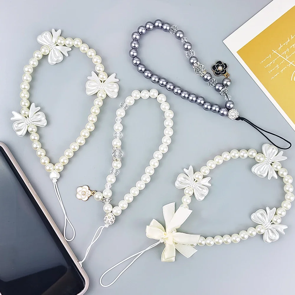 Set Di 2 Portachiavi Rosa: Fiocco Con Perla E Conchiglia Con Scritta Amore - Accessori Eleganti Per Donna E Ragazza