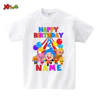 Matching Family Outfits Party Plim Shirt Summer Matching Outfits Beach TShirt Children Toddler T Shirts Mommy Clothes Daddy Baby 2