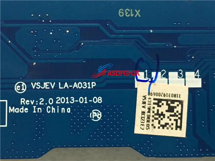Original FOR Acer Iconia B1-A71 Tablet Motherboard Logic 16GB 1.2GHz NB.L1611.002 NBL1611002 VSJEV LA-A031P Works Perfectly