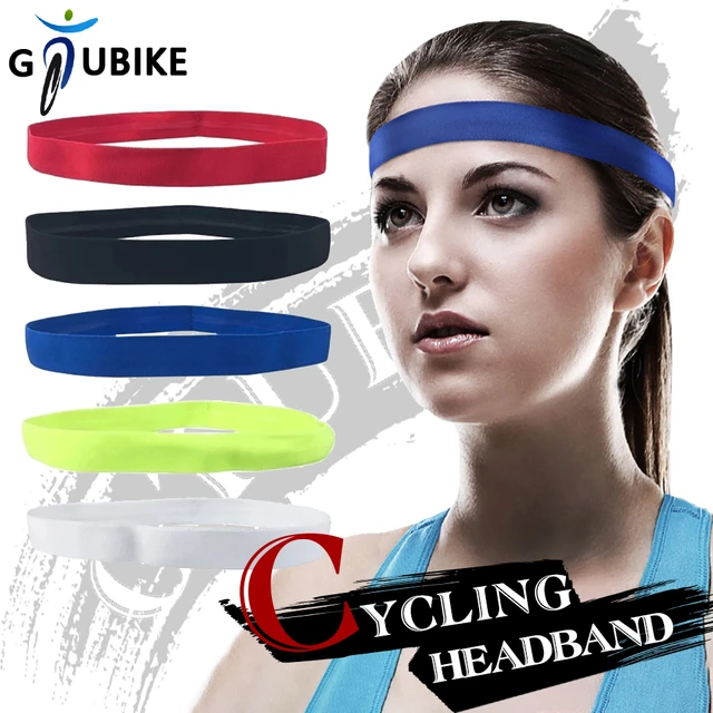 Cinta de pelo deportiva para hombre y mujer, cinta de correr, protección  para la frente, correr, Fitness, Yoga, Tenis, banda elástica para el sudor  - AliExpress