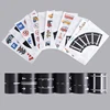 6 rolls/box DIY road and rail transit design and paper tape, railway and highway decorative tape, DIY thin sticker decoration, m 1