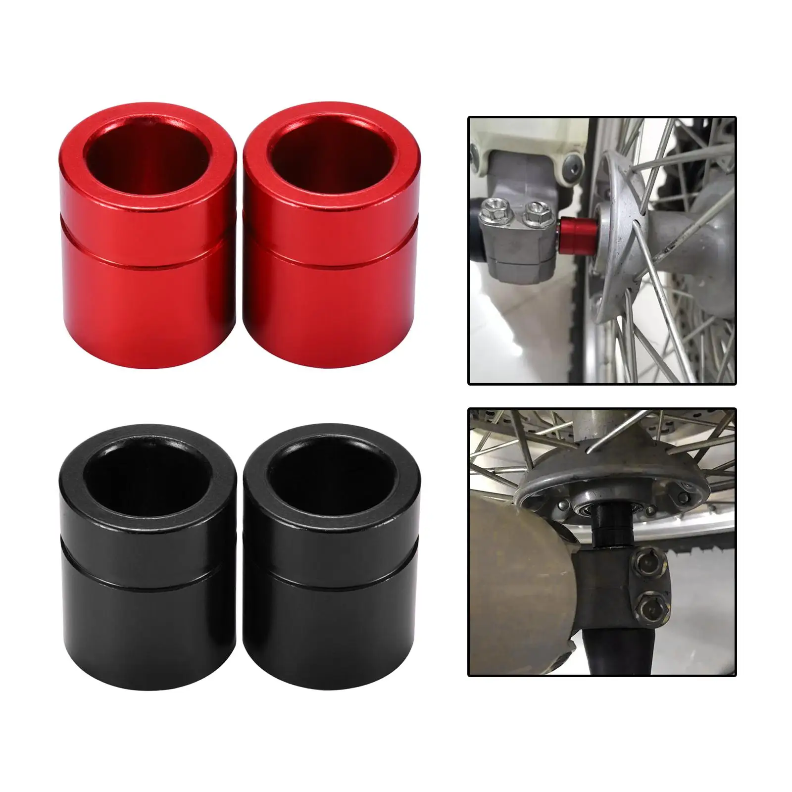 2x Front Wheel Hub Spacers CNC Crf250L Crf250M Crf300L 17-21