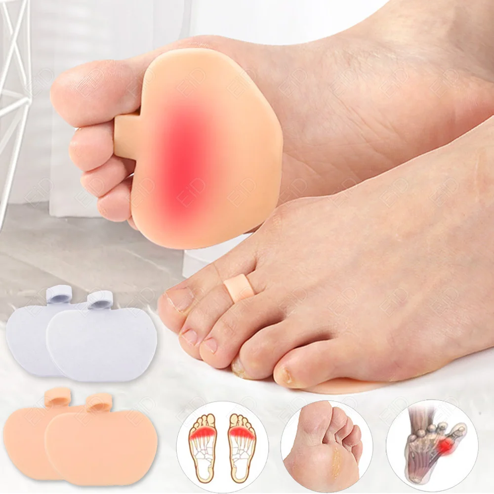 EiD Gel Vorfuß Mittelfußpolster Silikon High Heel Othotics Schmerzlinderung Massagekissen Vorfuß unterstützt Fußpflegewerkzeuge Unisex – Detail 16