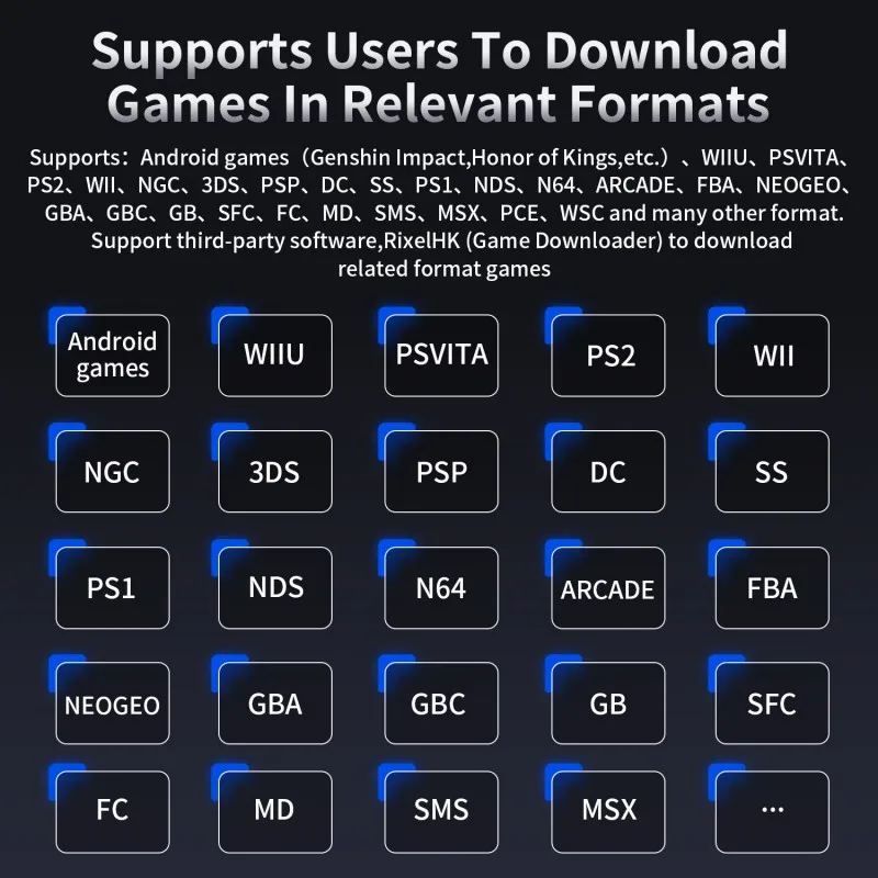 RG 477M 휴대용 게임 콘솔 안드로이드 14 레트로 4.7인치 LTPS 인셀 스크린 비디오 게임 콘솔 CNC 와이파이 플레이