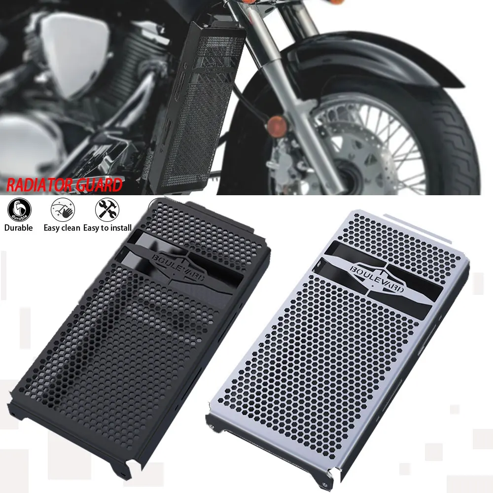 BM UK Barre Di Protezione Motore In Acciaio Inox Per Suzuki VL800 Volusia/C50, M800 Intruder/M50, C800/C80 Boulevard - Diametro 32 Mm, Garanzia 2 Anni
