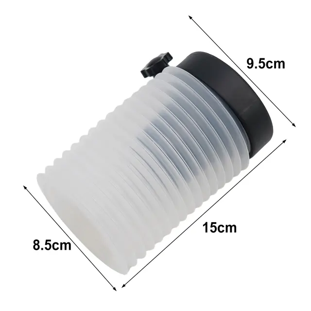 Dinohhi 2 Pièces En Caoutchouc Perceuse électrique Collecteur De