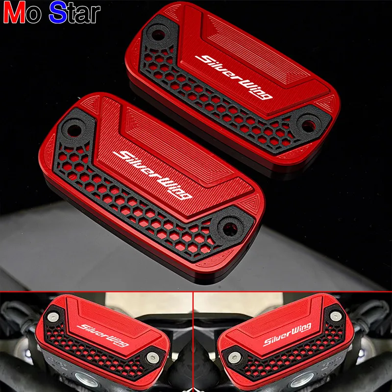 

Silverwing Accessories Motorcycle Front Brake Fluid Reservoir Cover Cap For HONDA FCS600 Silverwing FCS 600 Silver Wing 2011