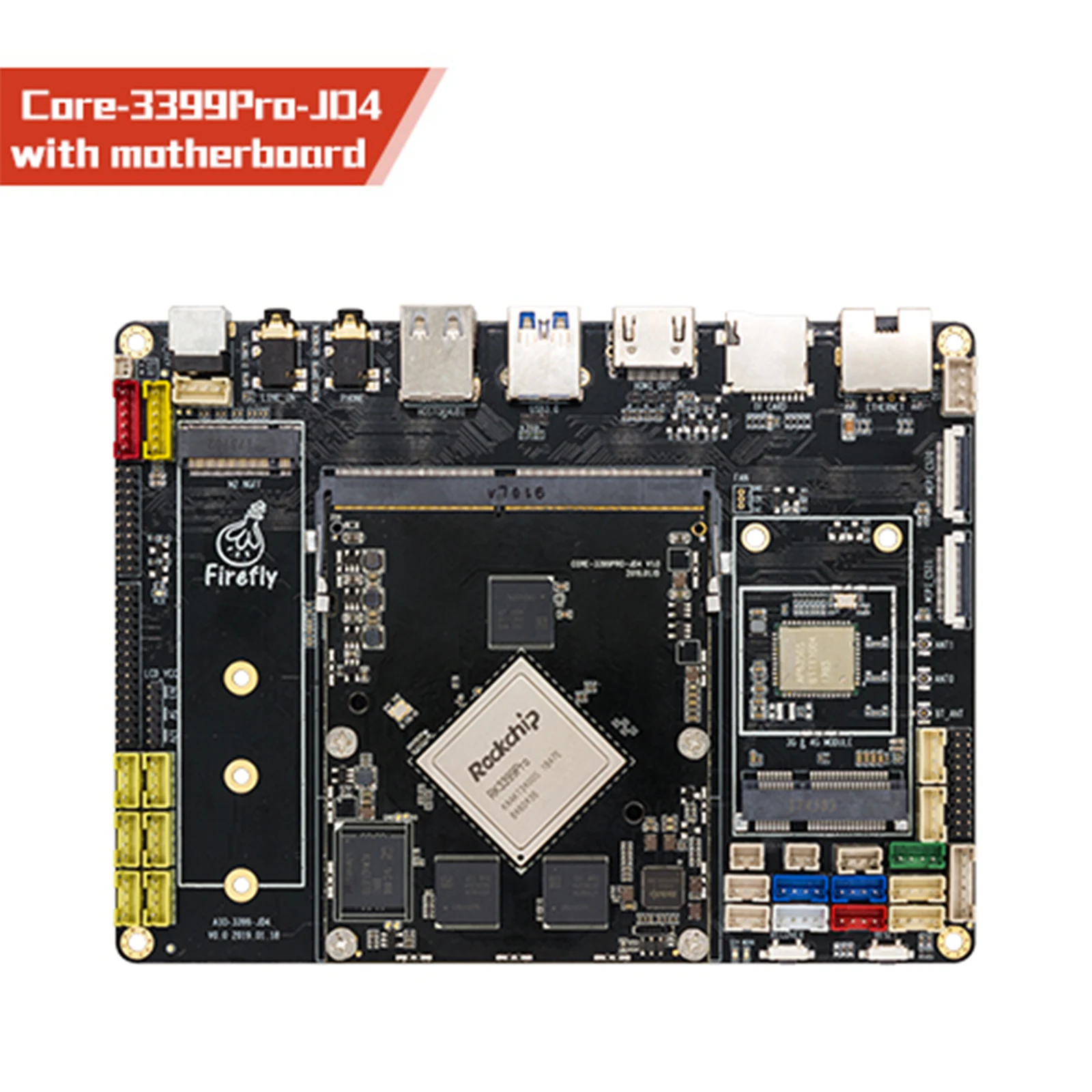 

Core-3399Pro-JD4 Core Board RK3399Rro Firefly