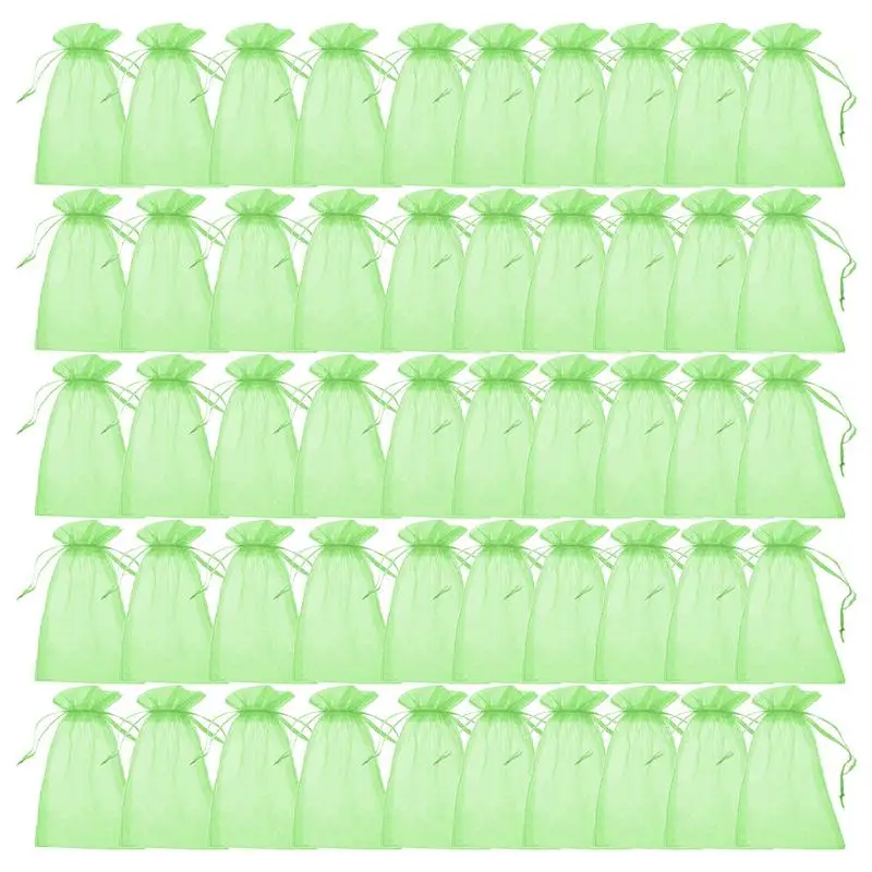 

Grape Protection Bag Breathable Fruit Protection Netting Bags 50Pcs Garden Plant Flower Fruit Protect Bag Mesh Netting Bags From