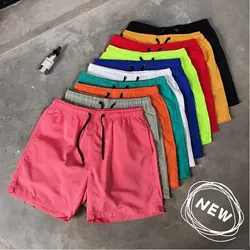 Petite Shorts Men's Quick Dry Beach Pants S-size Summer Candy Colors Low Waist Board Shorts Small Size Trendy Fashion
