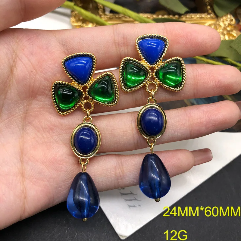 【美品】青磁　菊形　向付　5客 KEQIU Long earrings with colored glass pendants - AliExpress
