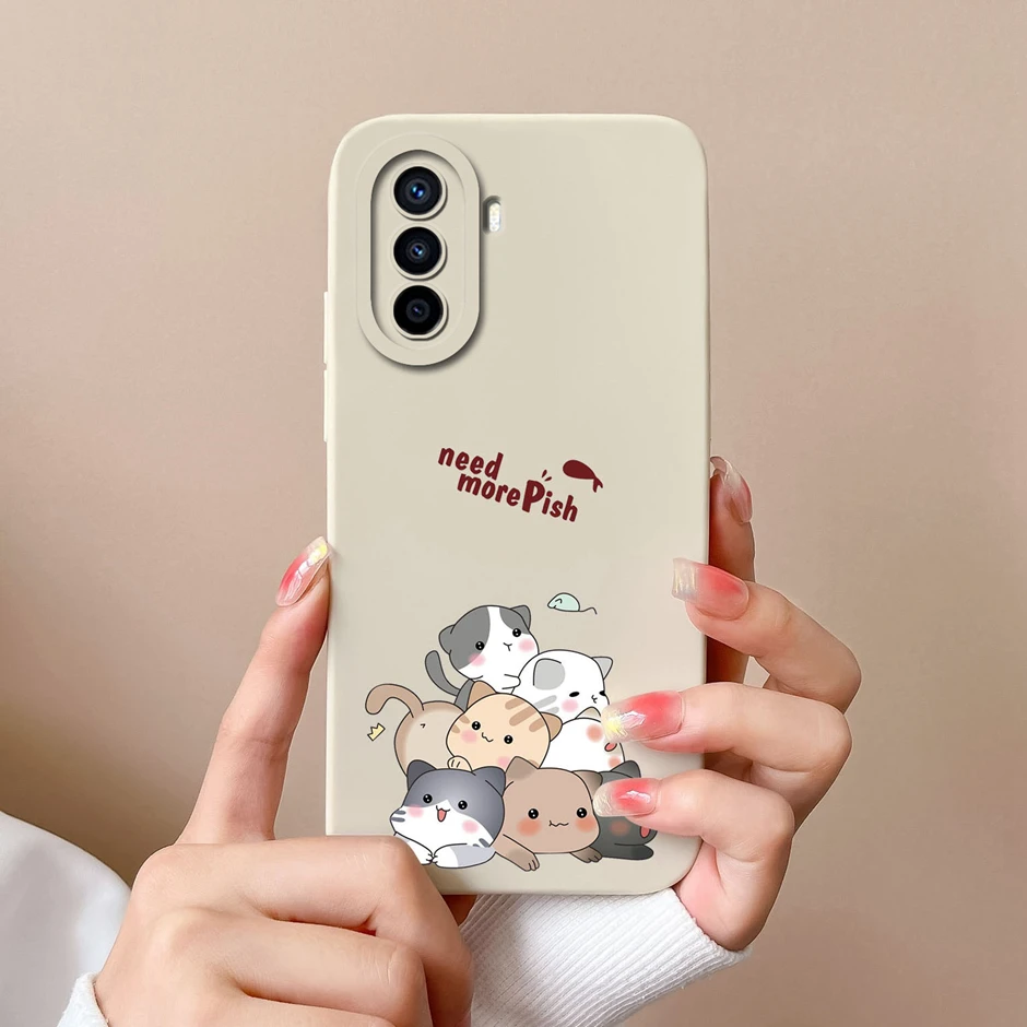 Dinosaur Cartoon Liquid Silicone Ultrathin Phone Case - New Design Back Cover