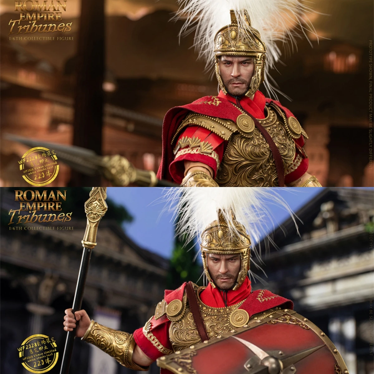Haoyutoys 帝国軍団 ローマ帝国護民官 クワン WF2301 可動 Limited Edition HHMODEL & HAOYUTOYS WF2301 1/6 Roman Empire