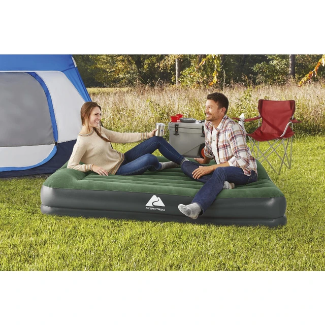 Ozark Trail Double High Twin Airbed With Built In Pump edu.svet.gob.gt